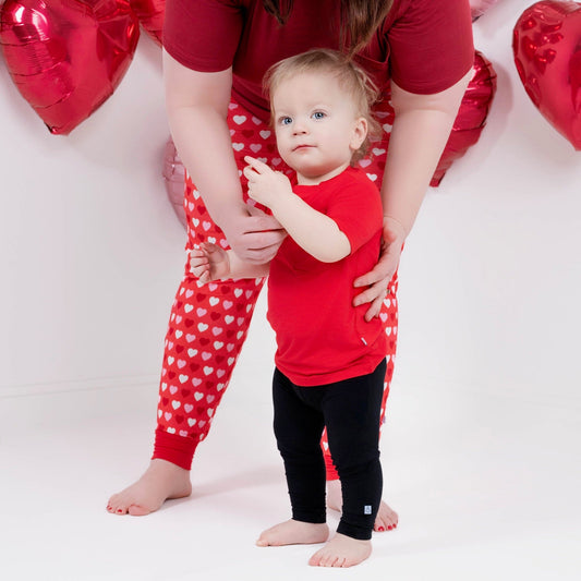 Ruby Red | Bamboo Toddler & Kids Pocket T-Shirt