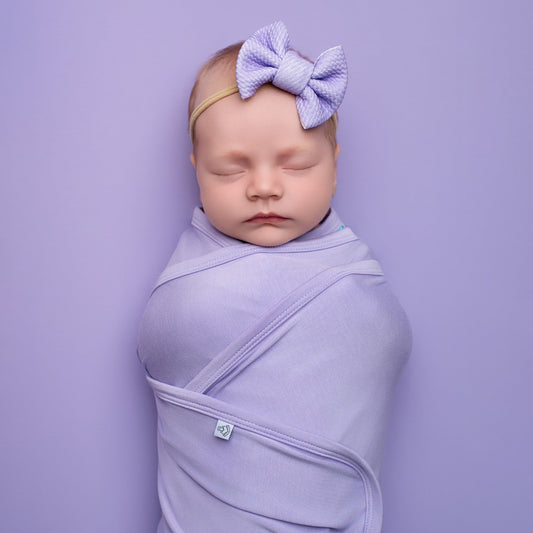 Pale Lavender | Bamboo Crib Sheet