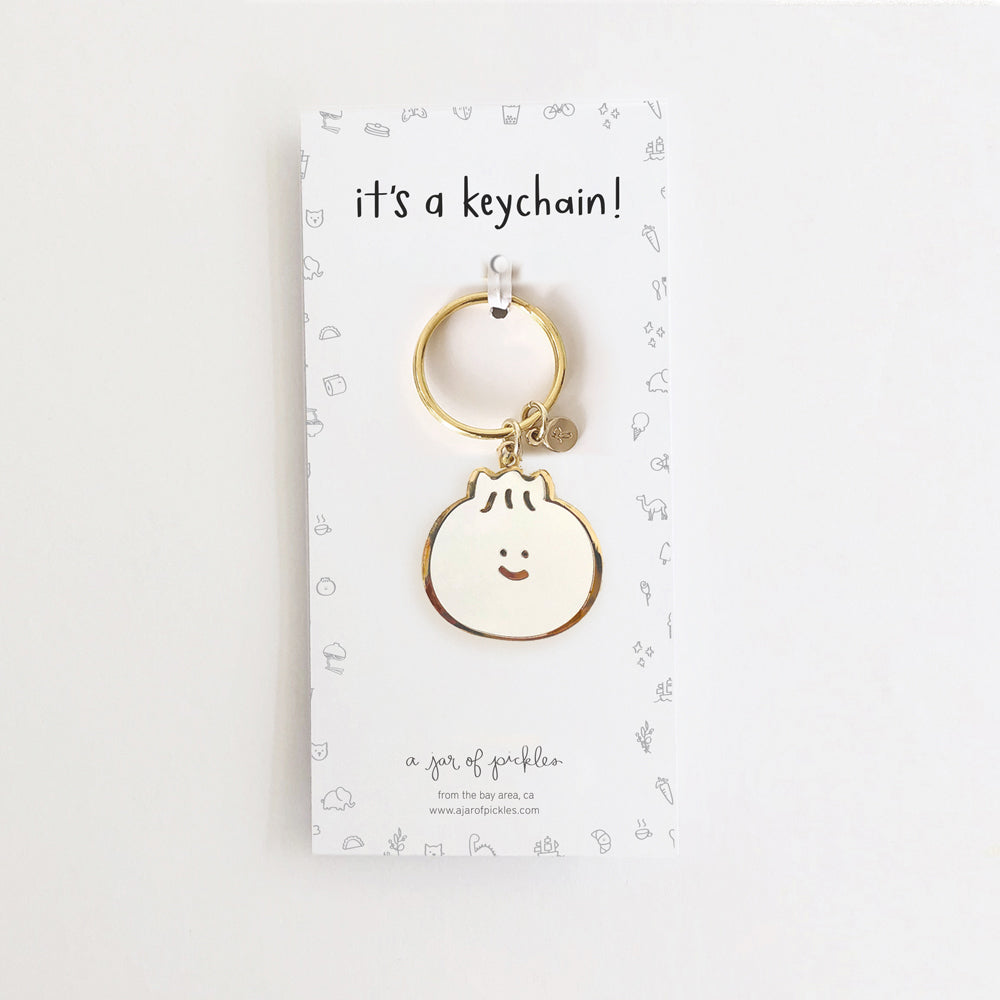 Bao Dumpling Keychain
