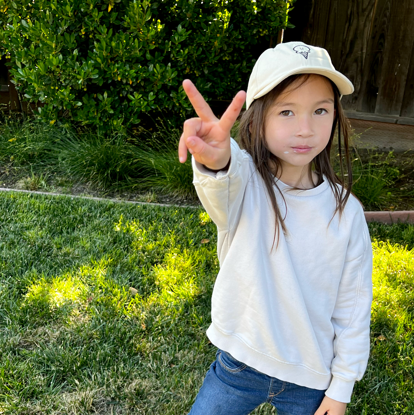 Ice Cream Kids Embroidered Baseball Cap