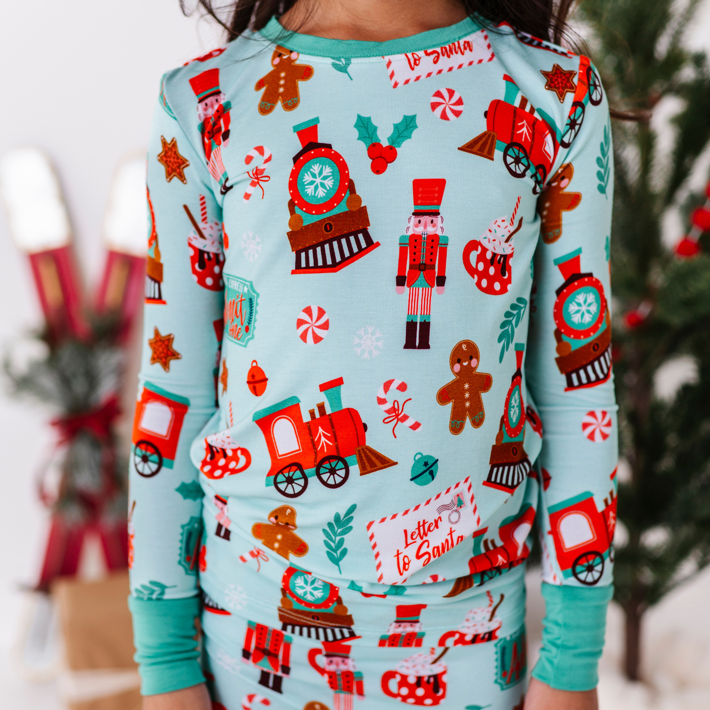 Christmas Express Kids Pajamas
