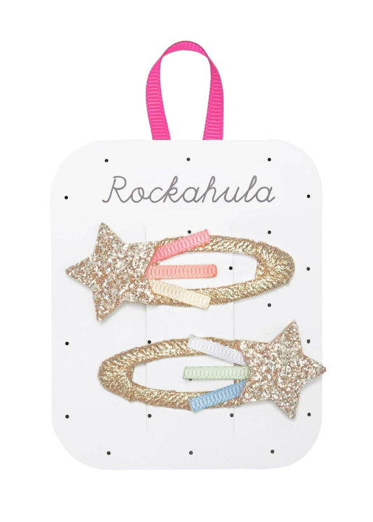 Rainbow Shooting Star Clips
