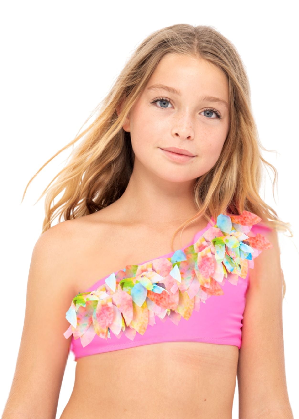 Citrus Bloom Bikini for Girls