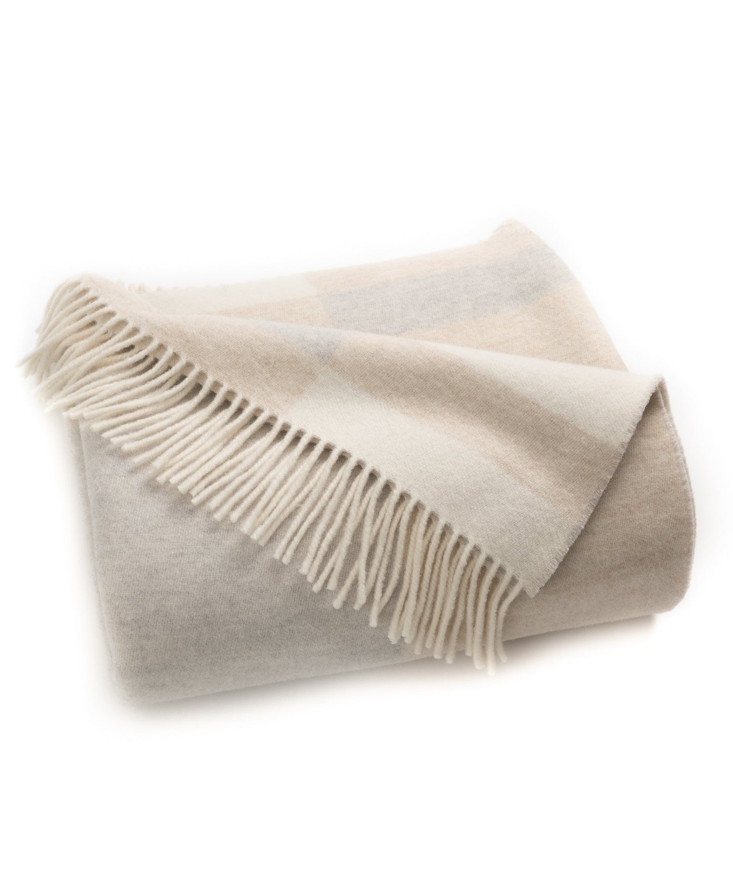 Thistle Reign Reversible Throw – Extra-Fine Italian Merino Wool