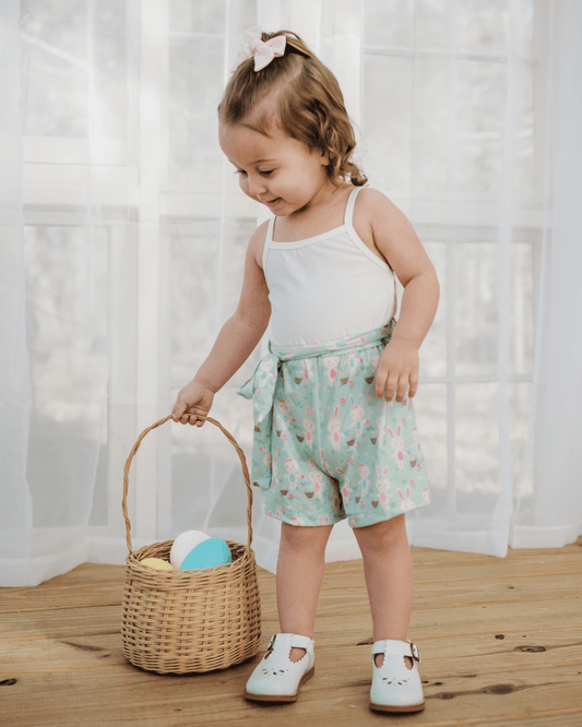 Betty Camisole Romper - Bunny Love