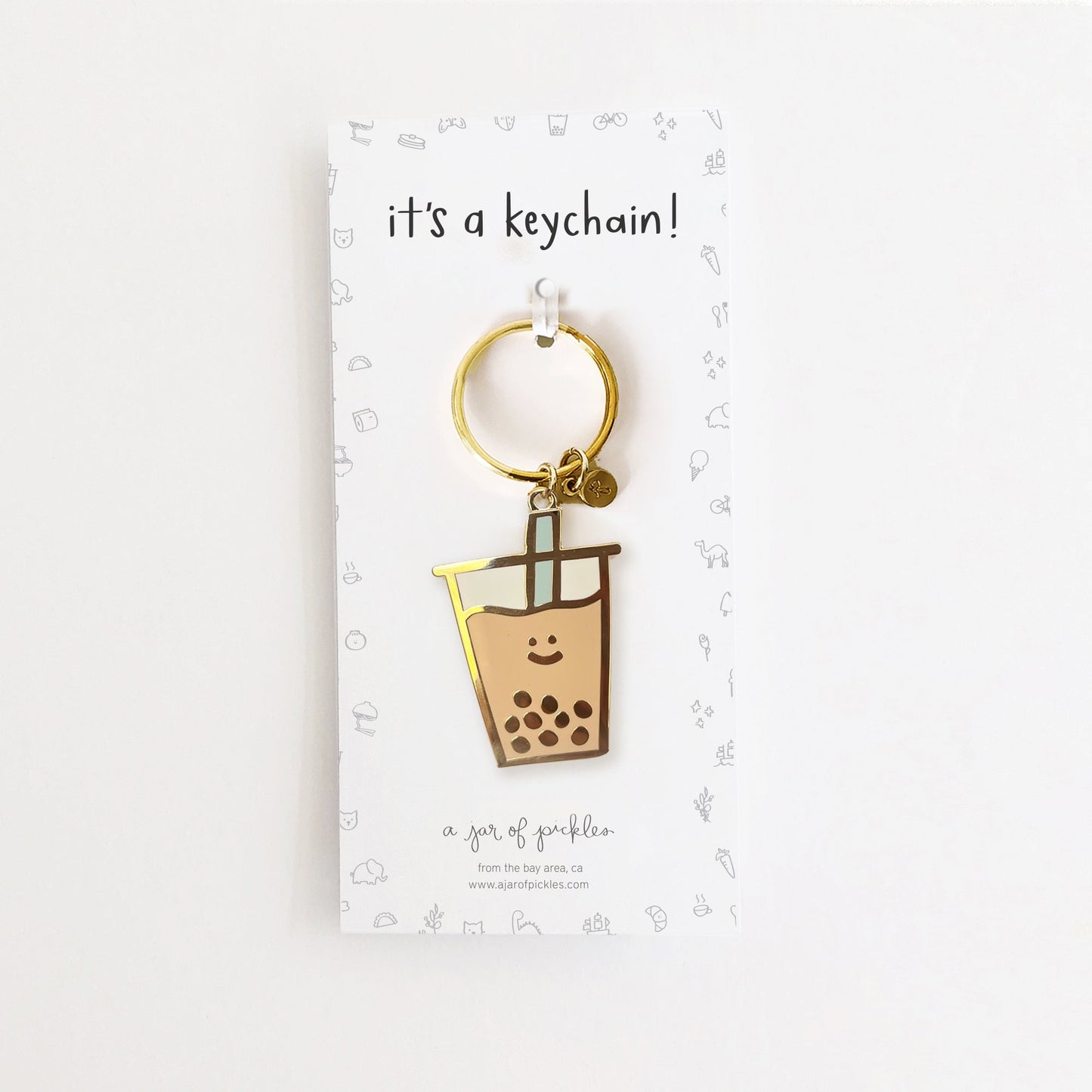 Boba Keychain