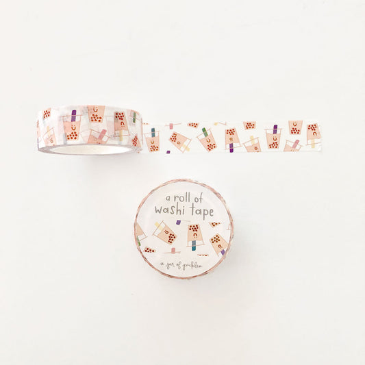 Boba Washi Tape
