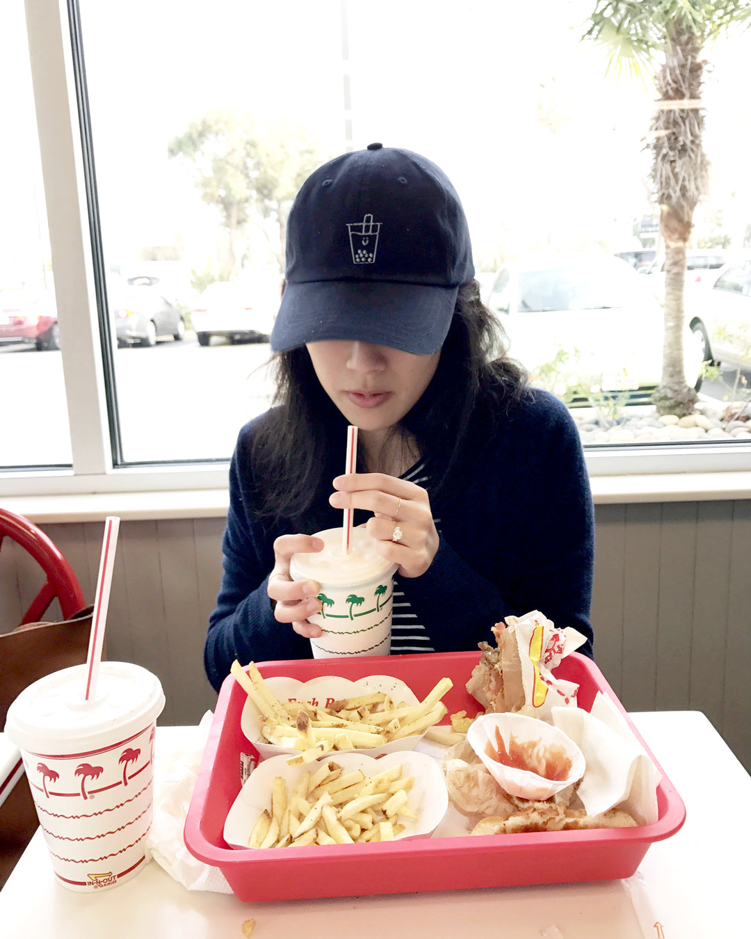 Boba Embroidered Baseball Cap