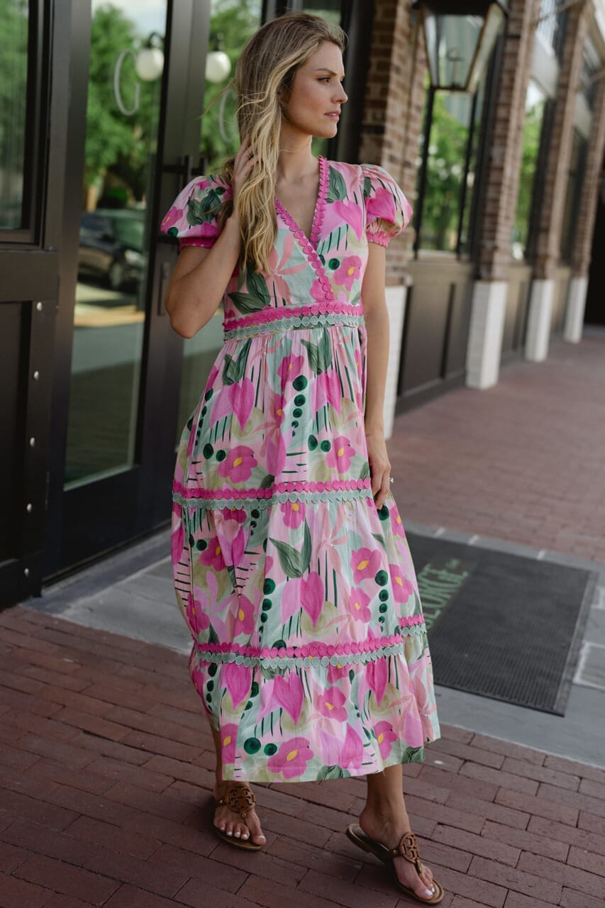 Gigi Midi- Frosted Pink