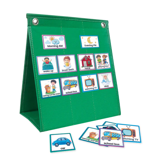 Kids Daily Chores Visual Schedule Calendar Board