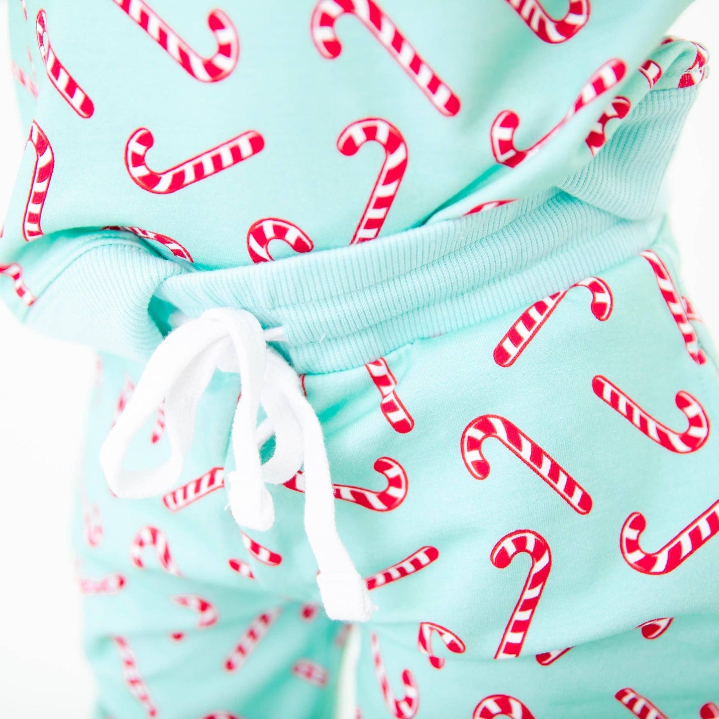 Candy Cane Lane Mint Jogger Set