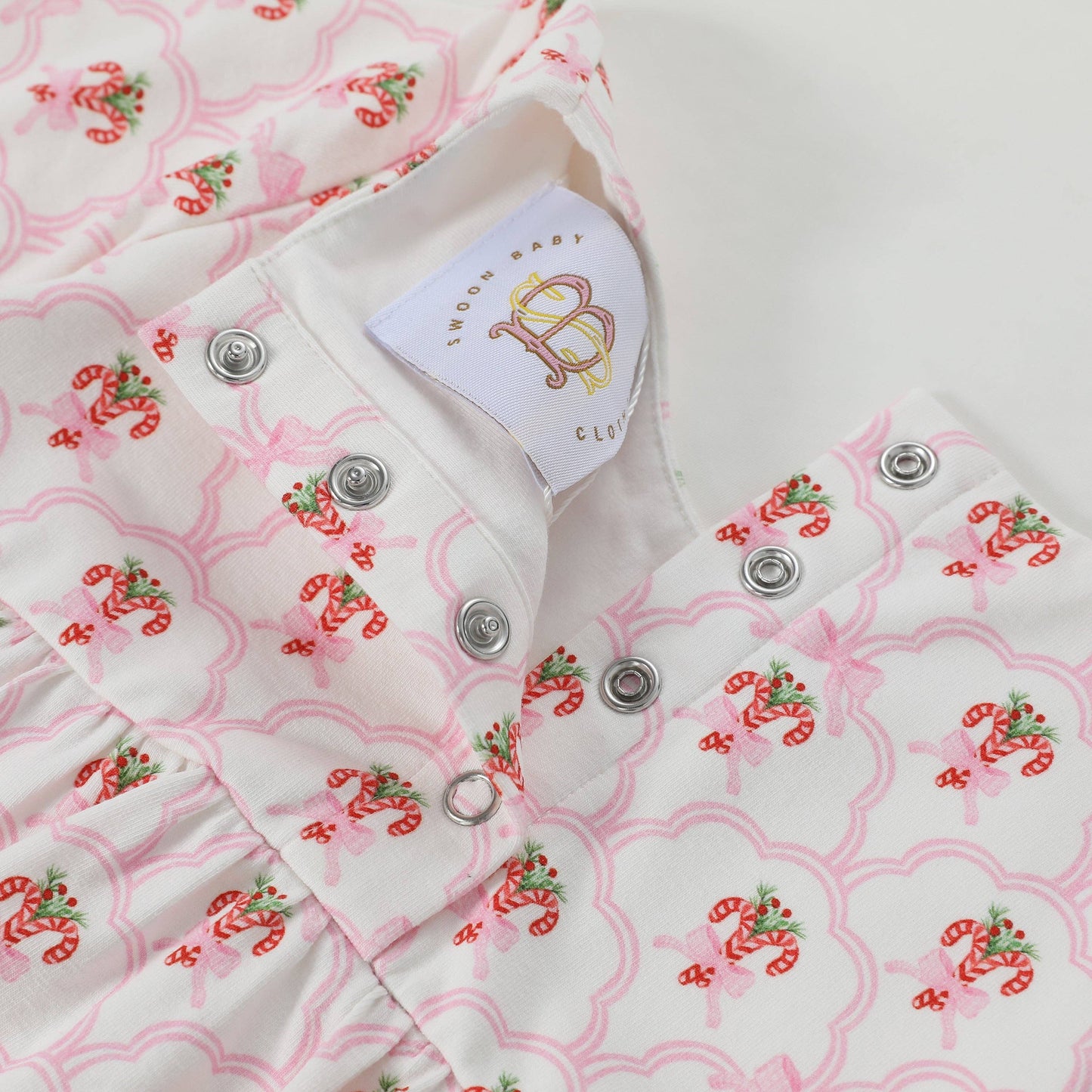Candy Cane Bubble Onesie
