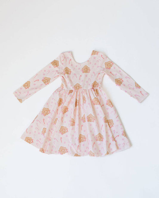 Gingerbread Pocket Twirl Dress