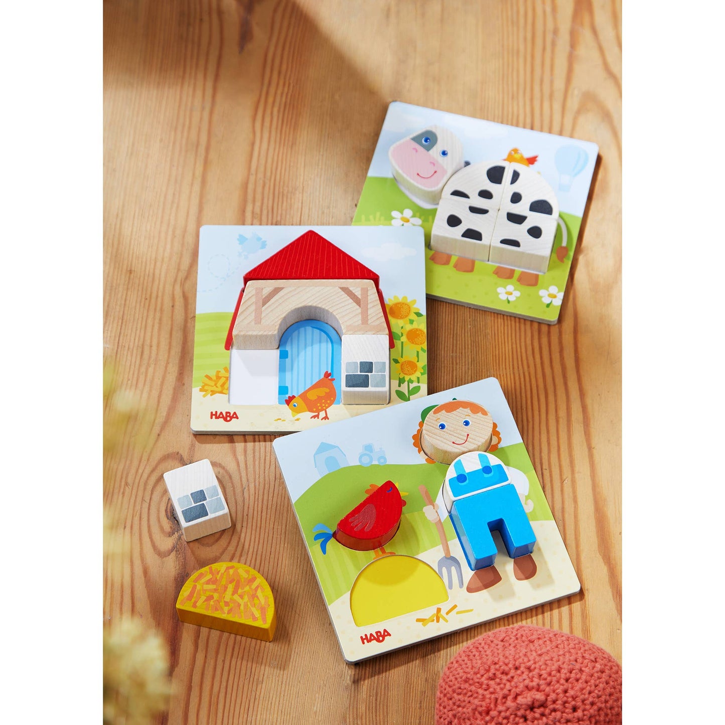 On the Farm Arranging Game - Educational Puzzle Toy