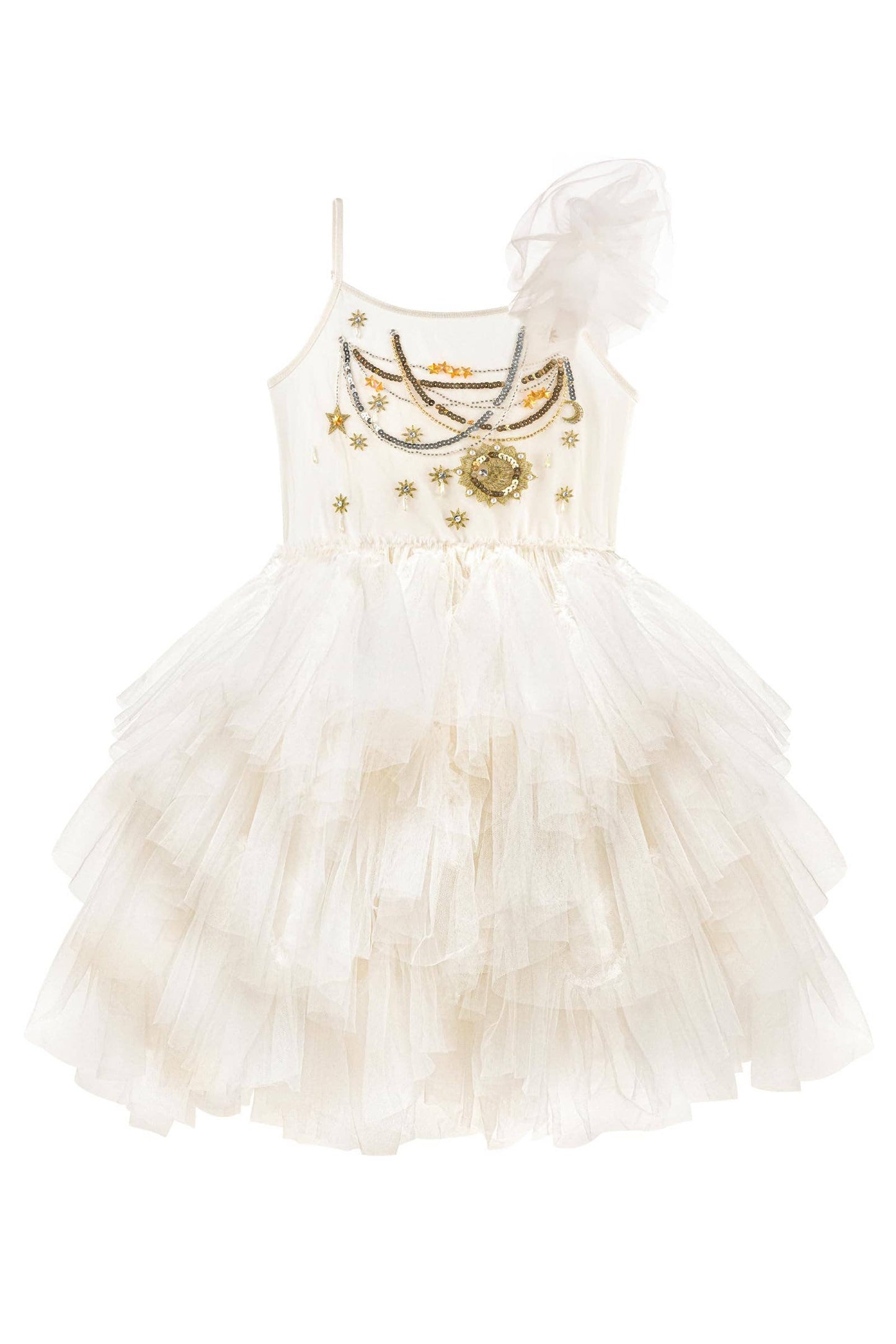 Adorable Layered Tulle Tutu Girl Dress