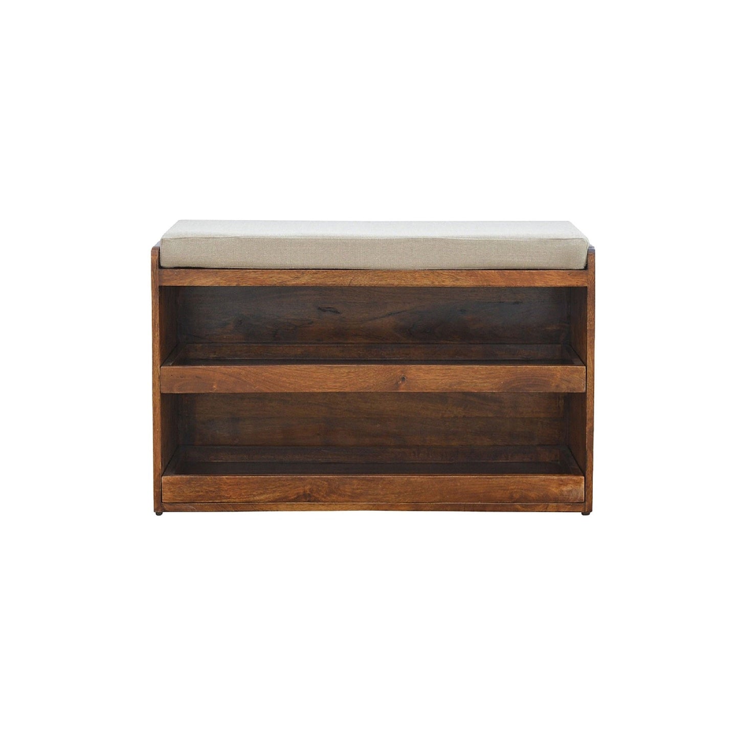 Mud Linen Pull out Shoe Bench