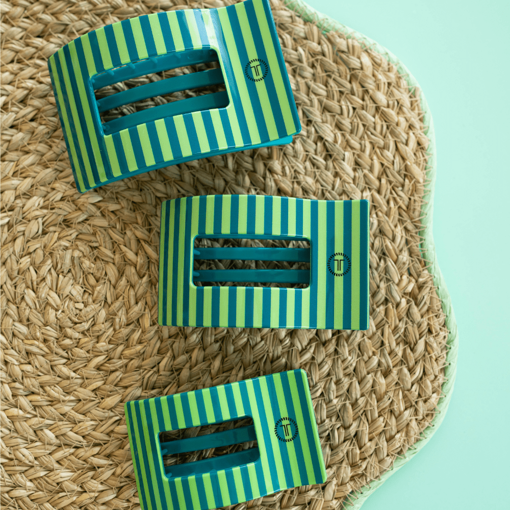 Cabana Cutie Large Flat Rectangle Hair Clip