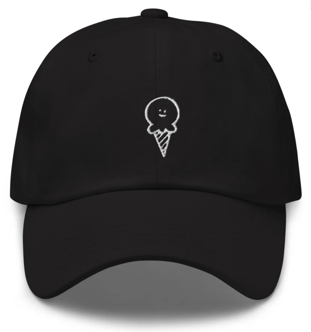 Ice Cream Embroidered Baseball Cap