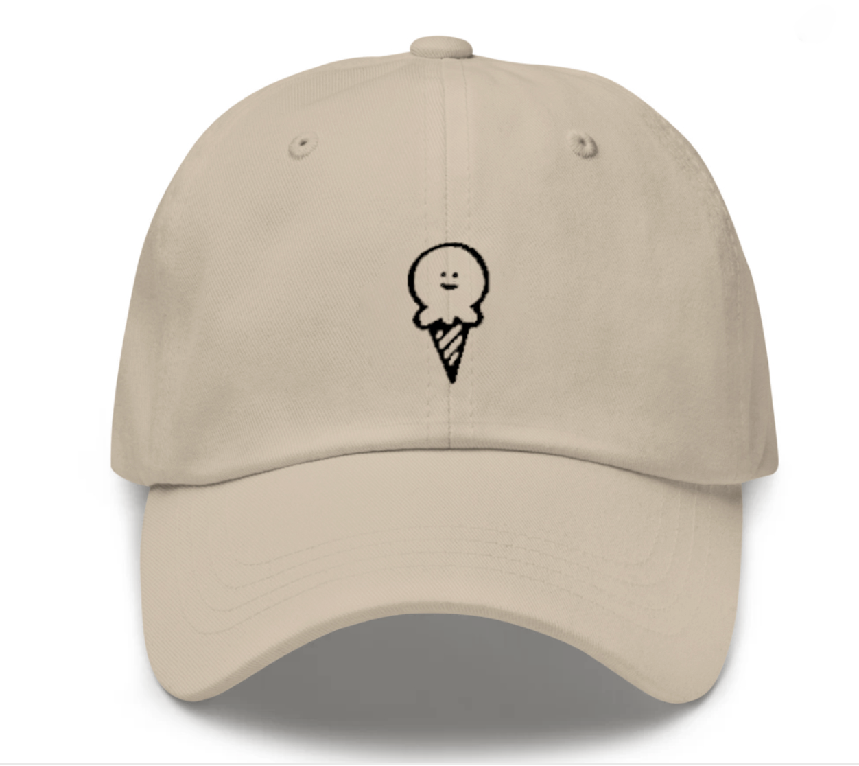 Ice Cream Kids Embroidered Baseball Cap