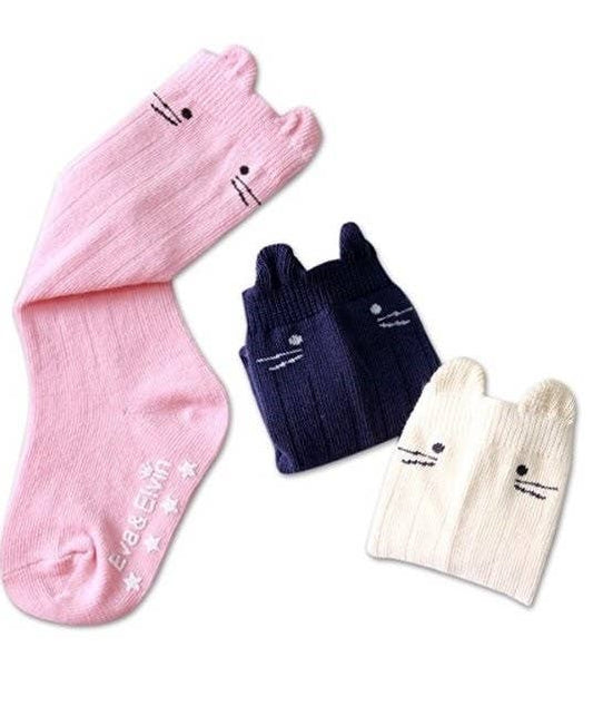 Nero Cat Knee Socks- Pink