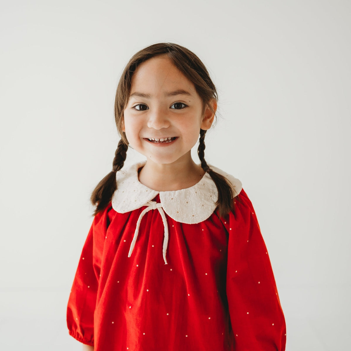 Christmas Carol Red Holiday Dress