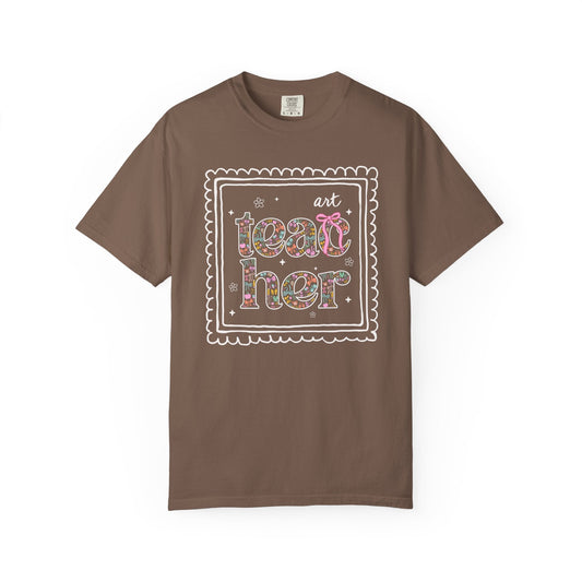 Colorful Art Teacher Tee Shirt