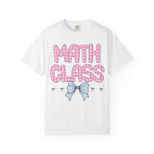 Colorful Math Teacher Tee