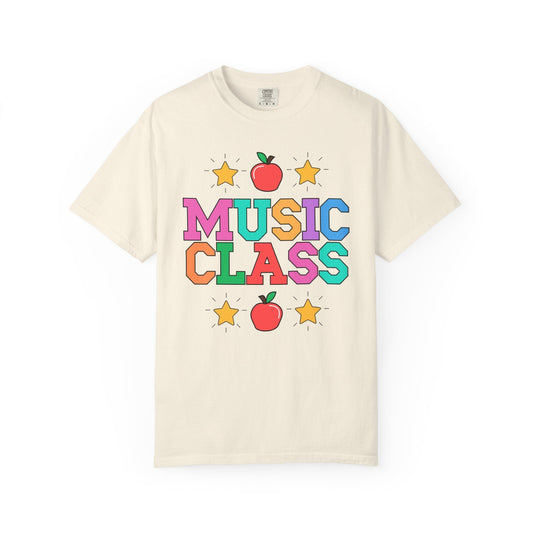 Colorful Music Teacher Tee
