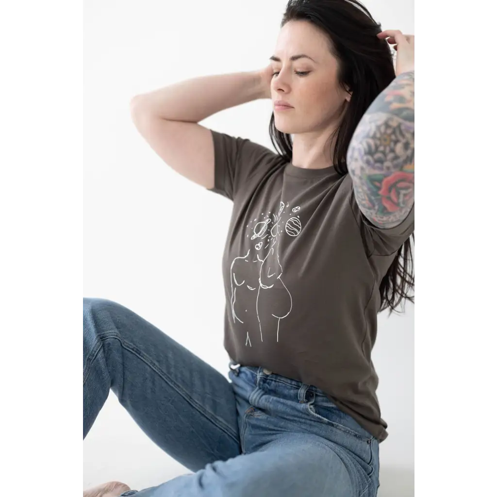 Cosmos Everywhere | Kate Baer Graphic T-Shirt