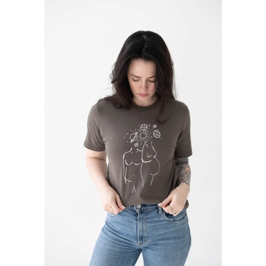 Cosmos Everywhere | Kate Baer Graphic T-Shirt