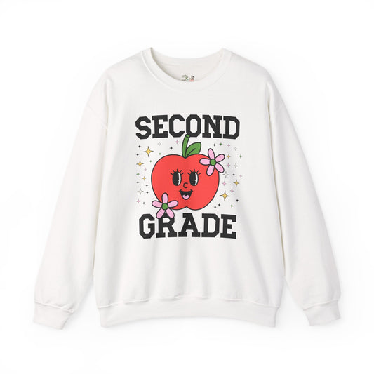 Cute Second Grade Teacher Sweatshirt