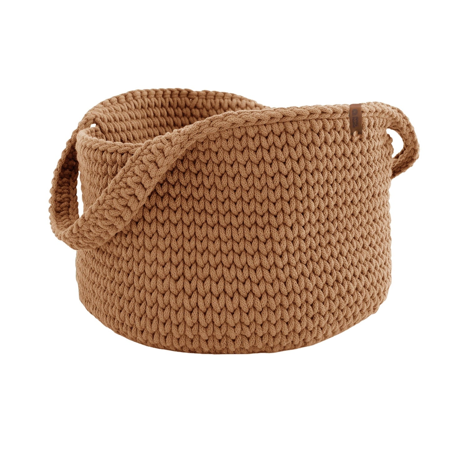 Basket Round with Handles