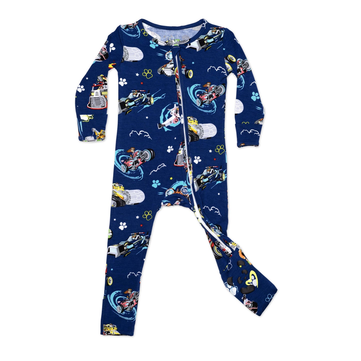 PAW Patrol Mighty Vehicles Bamboo Convertible Footie