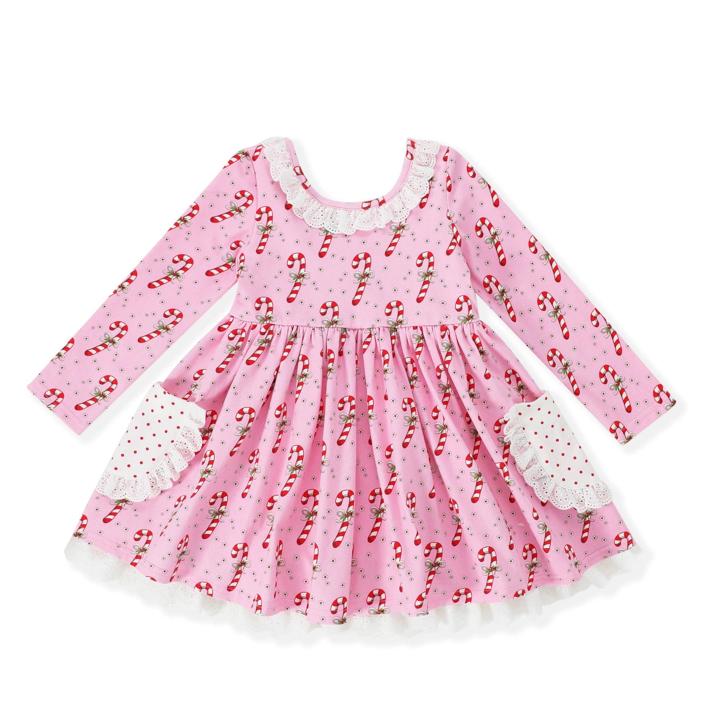 Candy Cane Pocket Dress