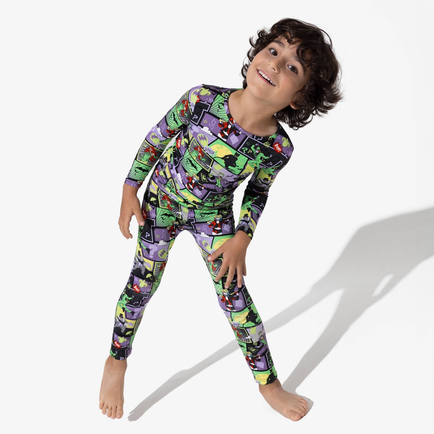 Batman Baddies Bamboo Kids Pajamas