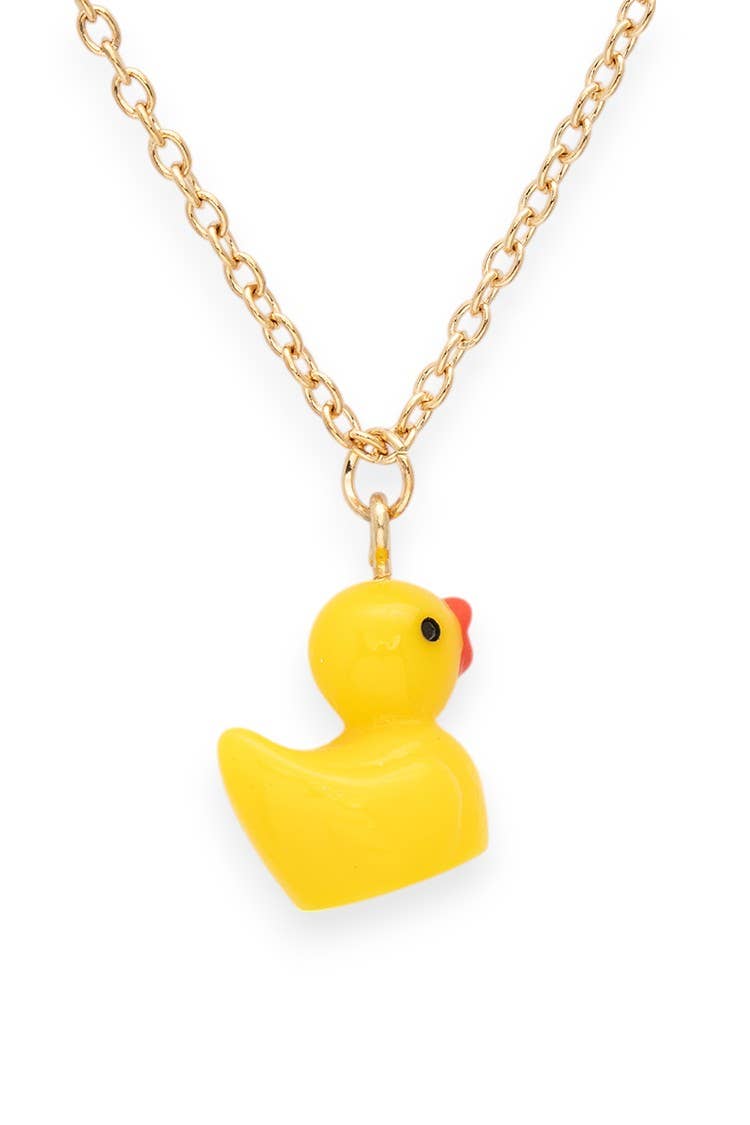 Iconic Duckling Pendant Necklace Set
