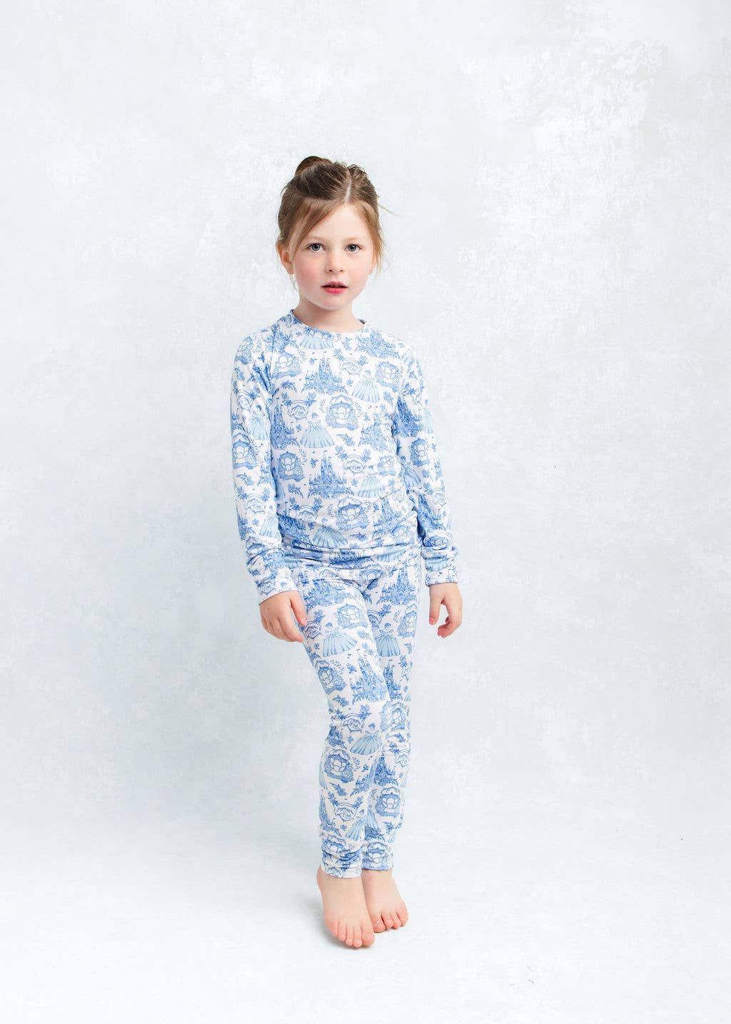 Kids Bamboo Pajamas Long Sleeves - Ella