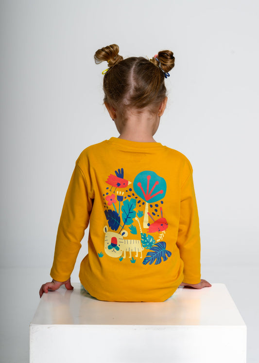 Long Sleeve Jungle Party T-shirt