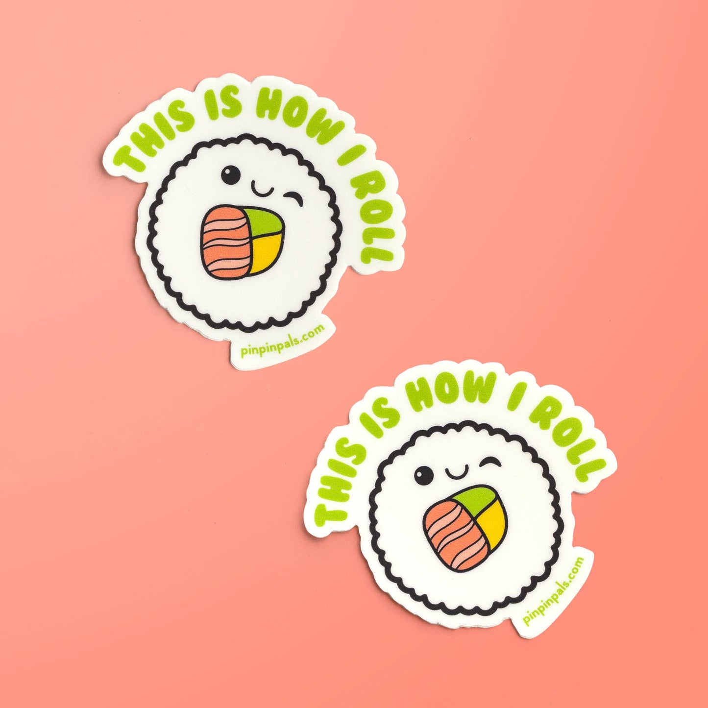 This Is How I Roll - Sushi - Vinyl Sticker