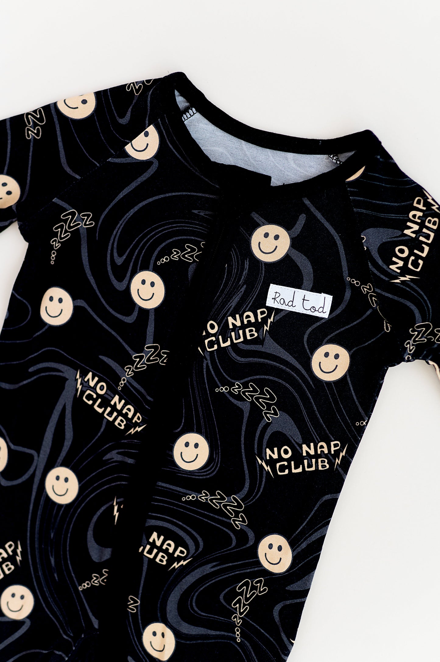 BAMBOO ONESIE - NO NAP CLUB