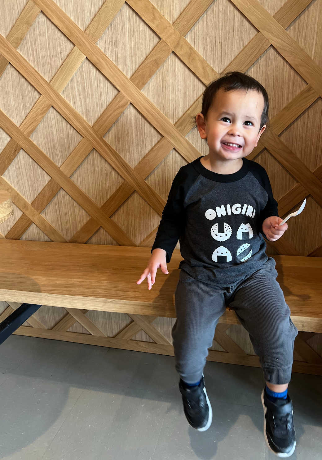 Kawaii Onigiri Kid's Graphic Tee