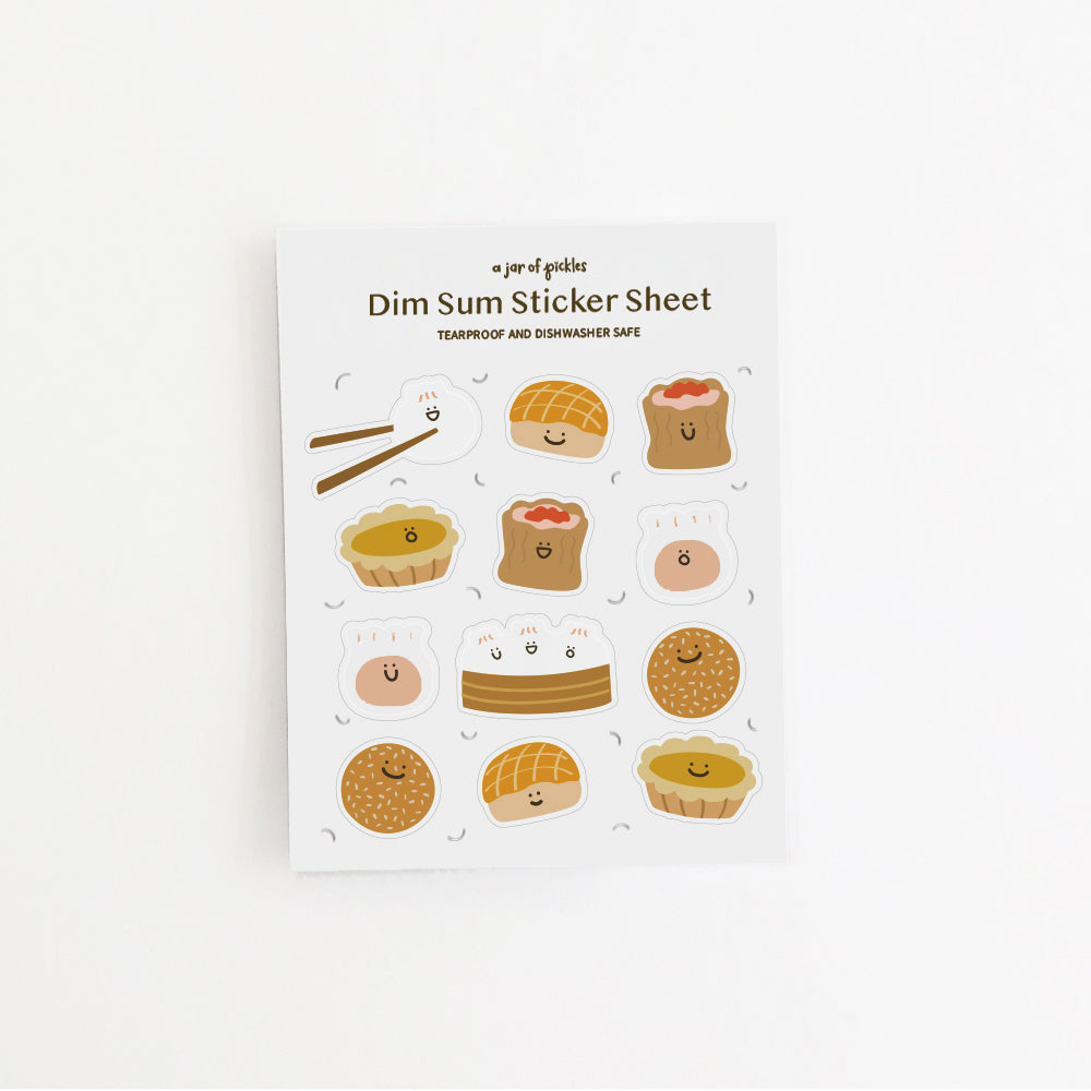 Dim Sum Sticker Sheet