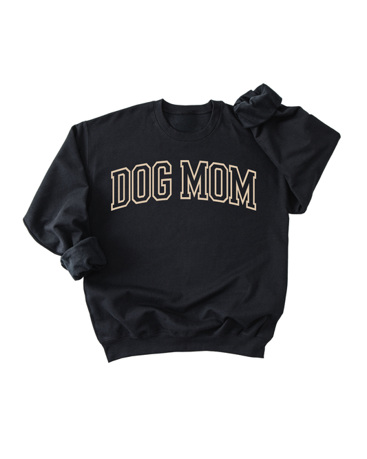 Dog Mom Varsity Sweatshirt