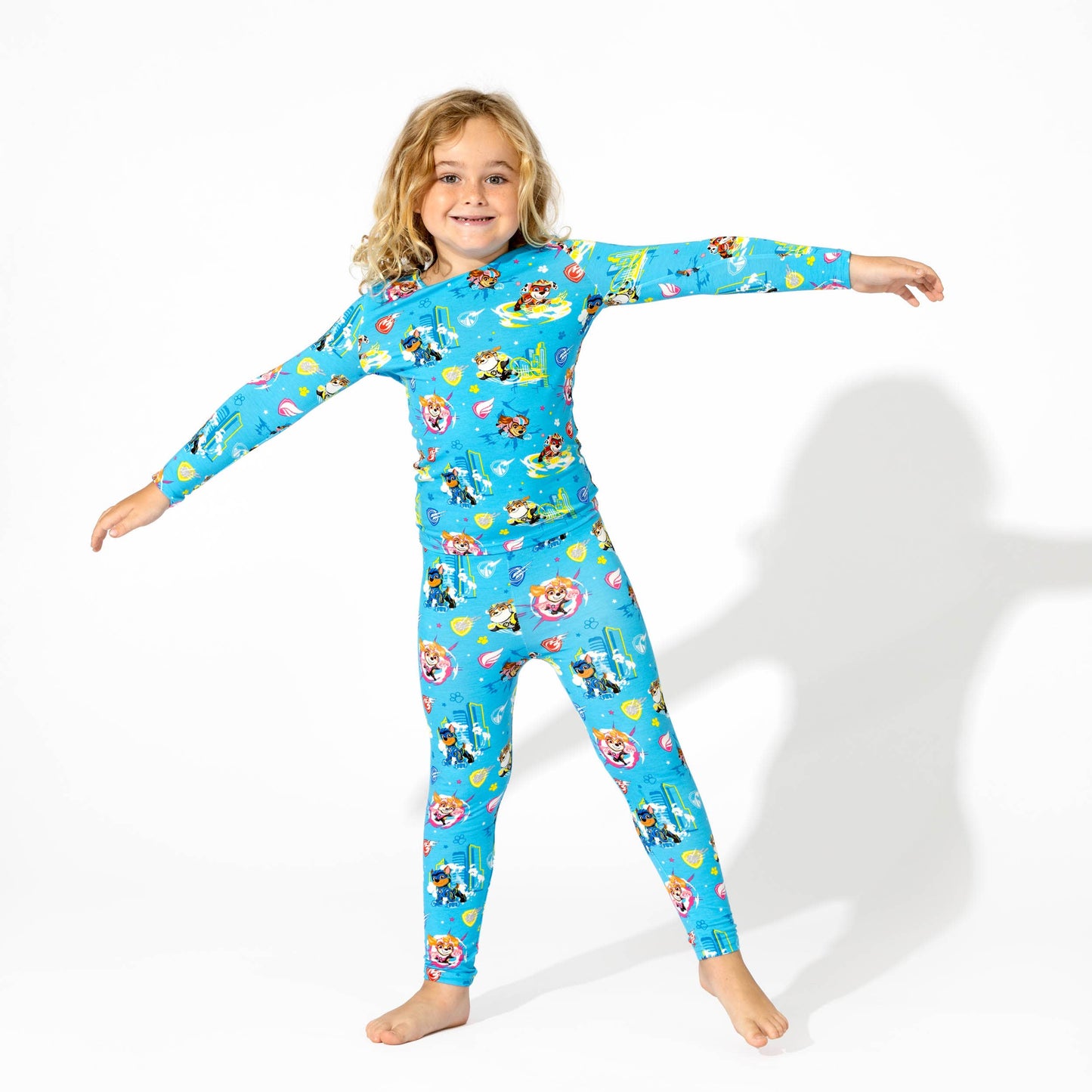 PAW Patrol Mighty Movie - Mighty Pups Kids Bamboo Pajamas