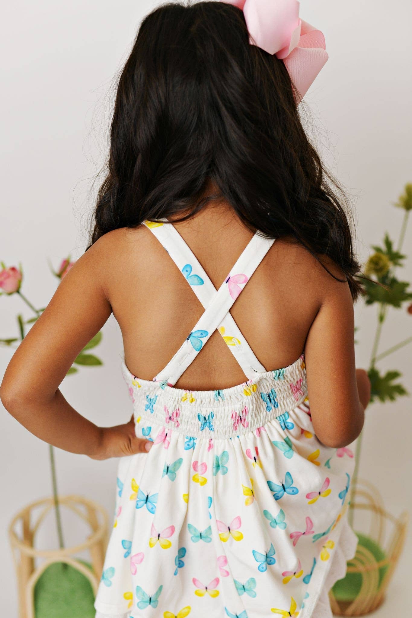 BUTTERFLY GARDEN TUNIC SET