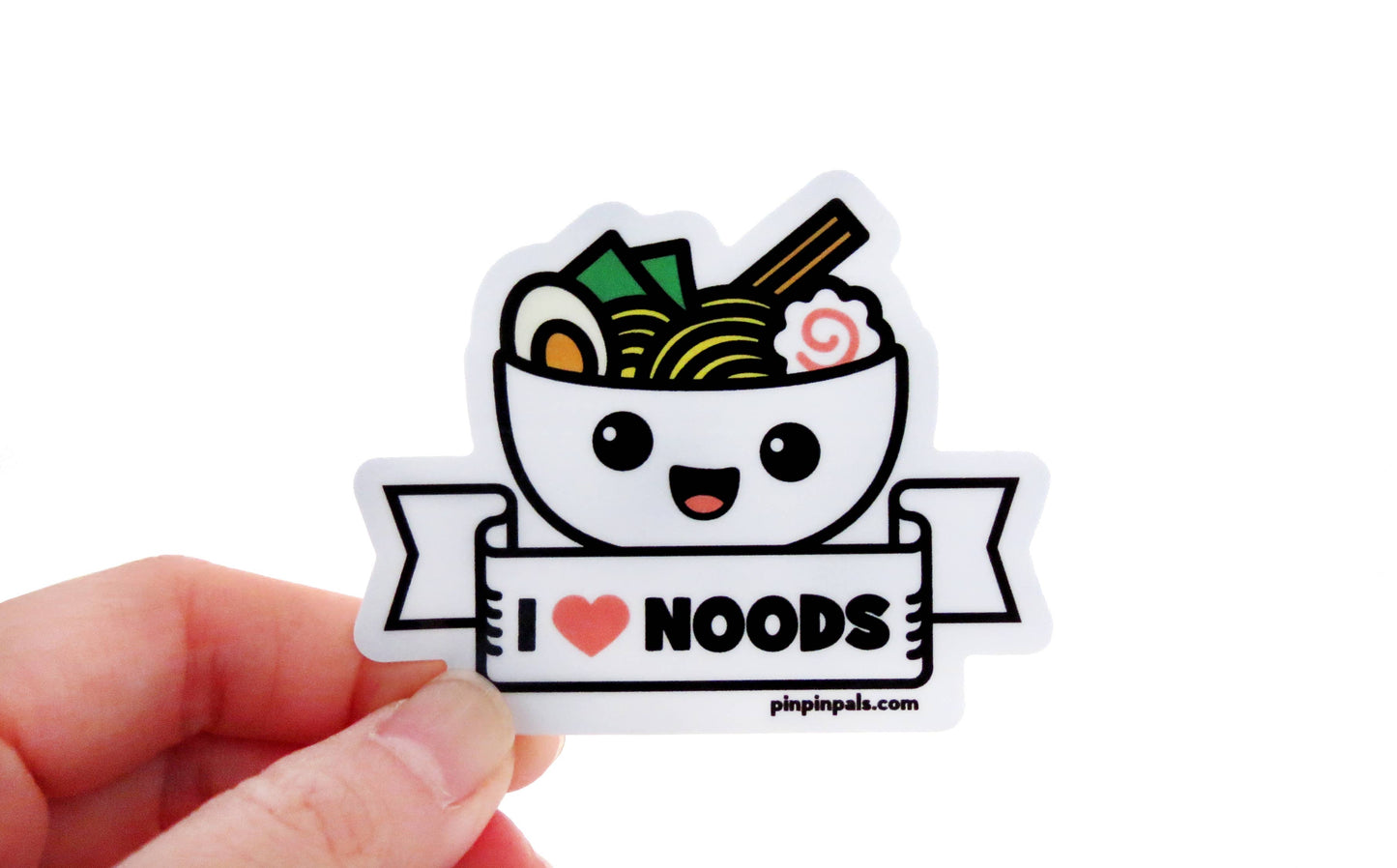 I Love Noods - Ramen - Vinyl Sticker
