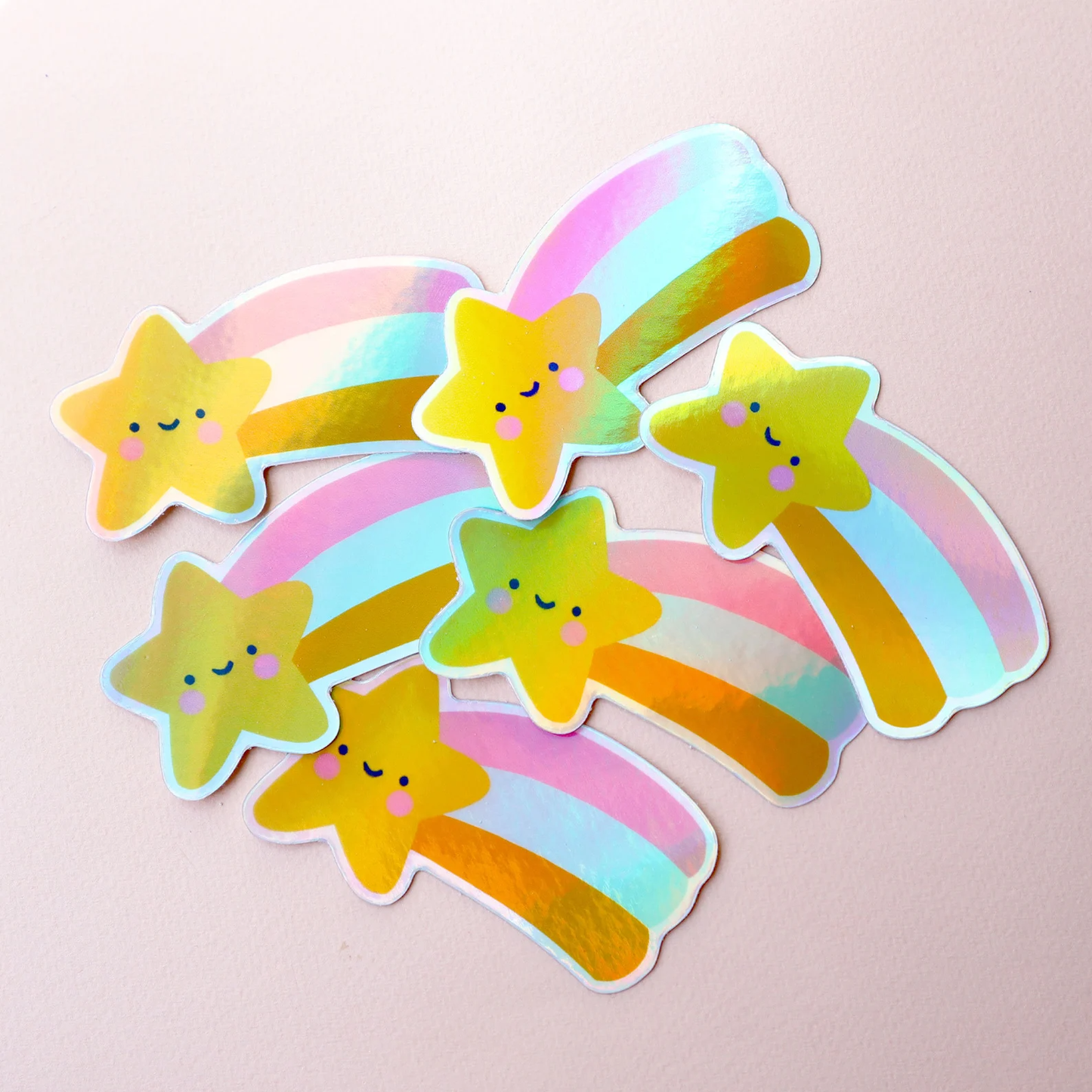 Holographic Shooting Star Sticker