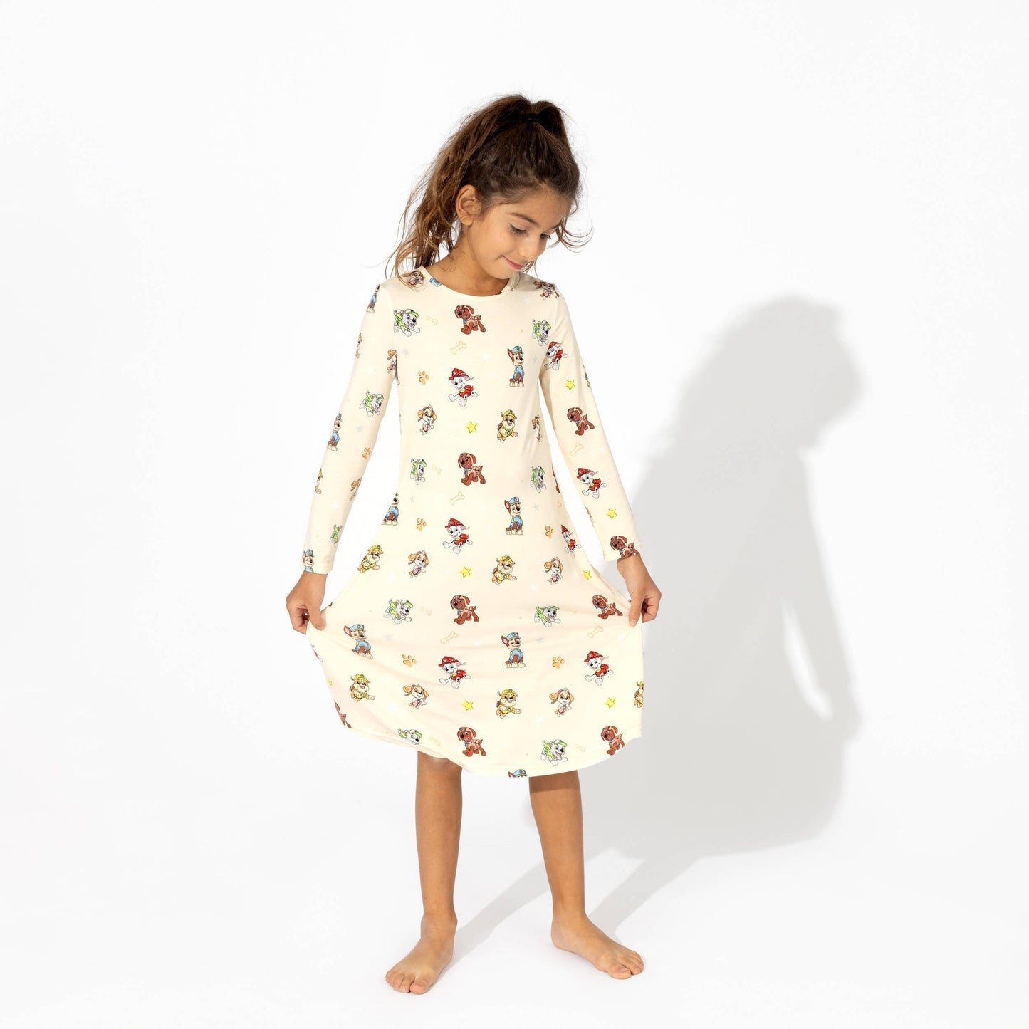 PAW Patrol Bamboo Girls' Long Sleeve Dress
