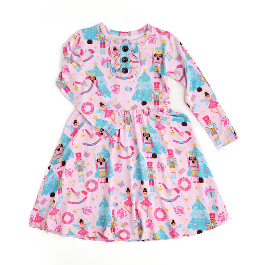 Nutcracker Ruffle Dress