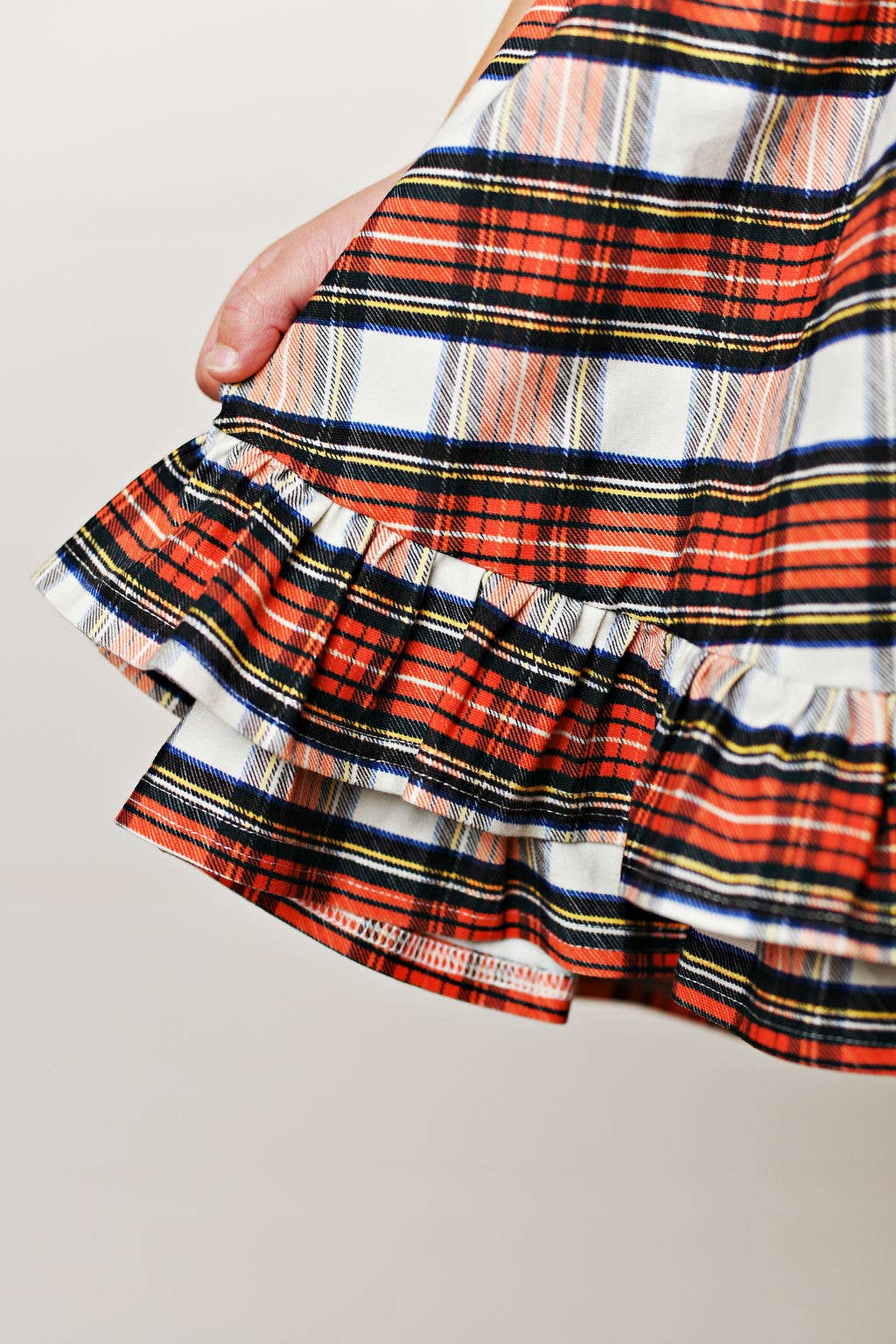 Tartan Plaid Twirl Dress